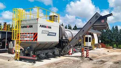 Usina de Asfalto Terex